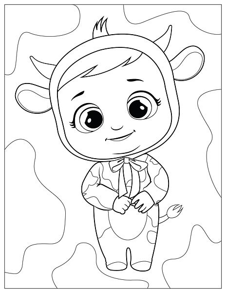 omalovánky Cry Babies Magic Tears