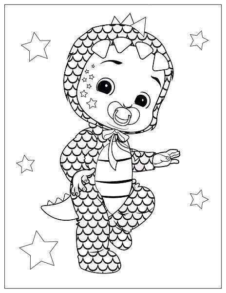 omalovánky Cry Babies Magic Tears