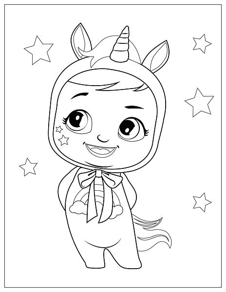 omalovánky Cry Babies Magic Tears