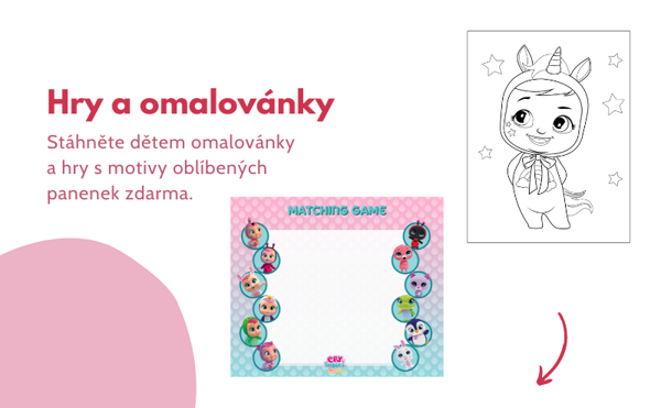 Panenky Cry babies Magic Tears