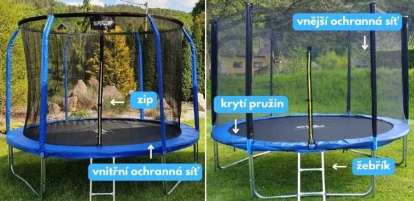 trampolína SuperJump