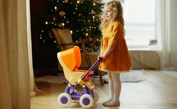 Kočárek pro panenku