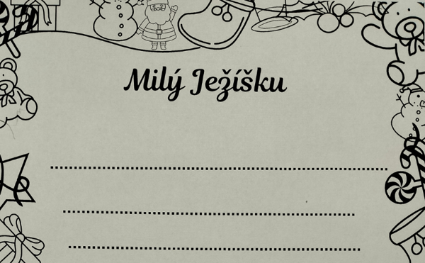 Dopis Ježíškovi vzor
